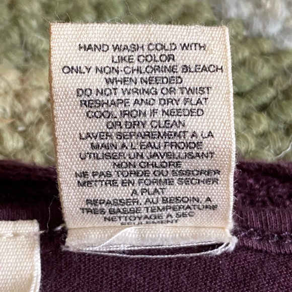 Moth I Anthro I Y2K I Sideswept Sweater Dress I Purple Motif - Picture 16 of 16